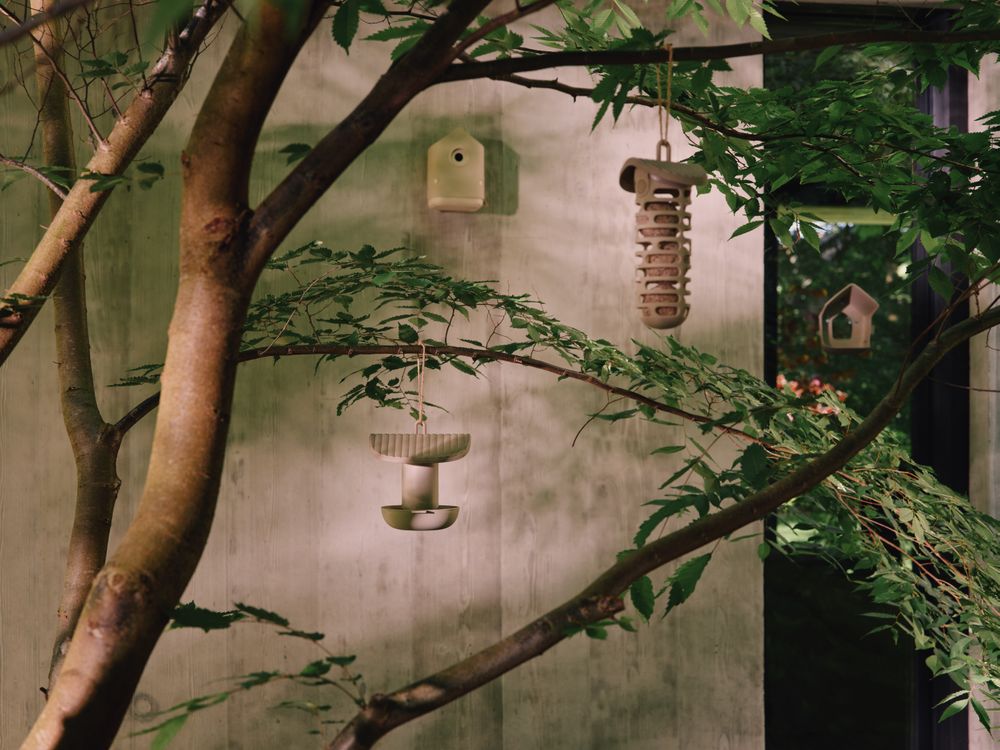 BNDL Cosy House+suet+silo Feeders