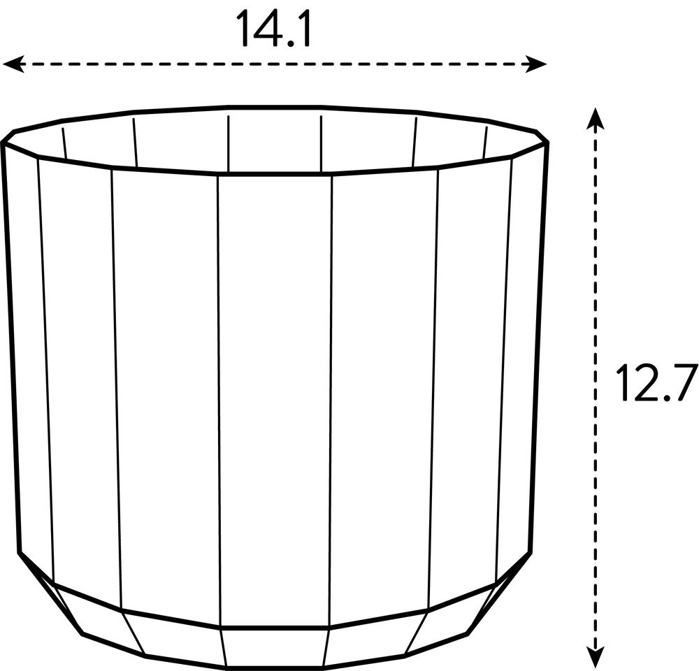 Facet Rond 14