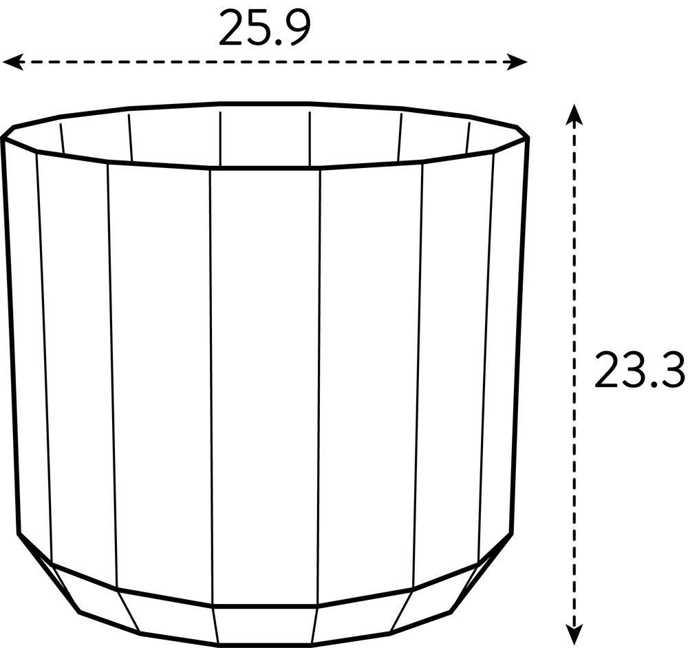Facet Rond 26