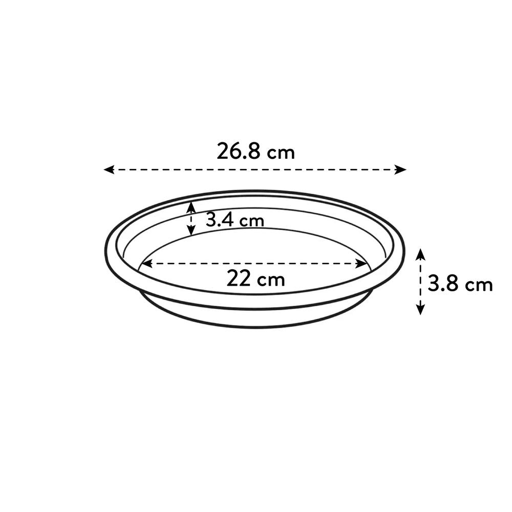 Soucoupe Universelle Ronde 27