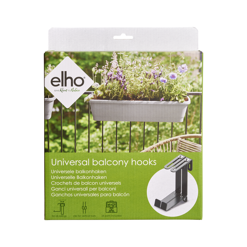 Noa Crochets Balcon Métal Universel